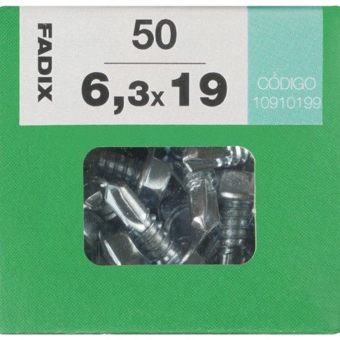 Parafuso Hexagonal Autorroscante Din7504k 6,3x19mm L 50un