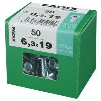 Parafuso Hexagonal Autorroscante Din7504k 6,3x19mm L 50un