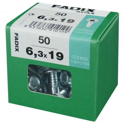 Parafuso Hexagonal Autorroscante Din7504k 6,3x19mm L 50un