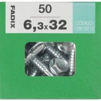 Parafuso Hexagonal Autorroscante Din7504k 6,3x32mm L 50un Parafuso Hexagonal Autorroscante Din7504k 6,3x32mm L 50un