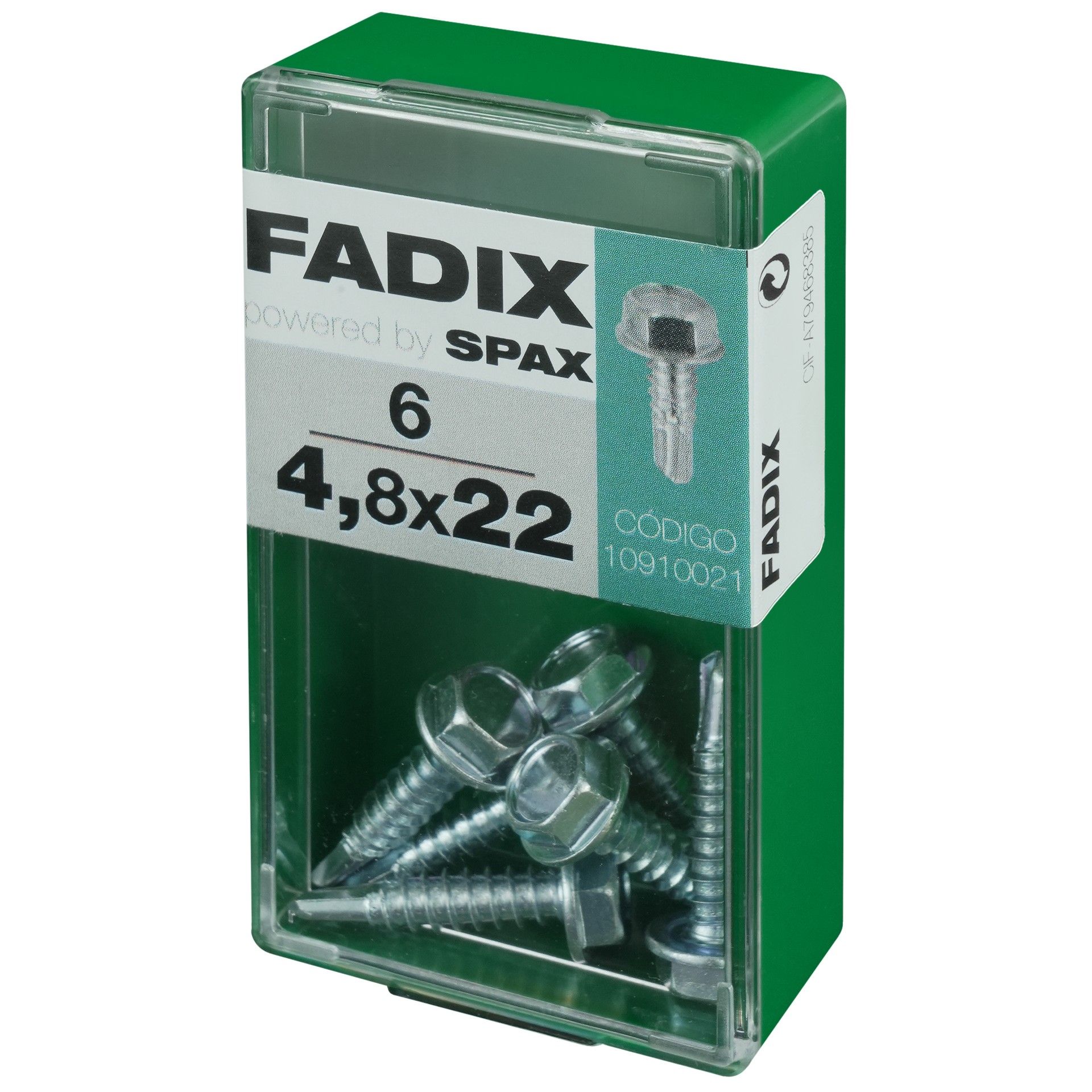 Parafuso Hexagonal Autorroscante Din7504k 4,8x22mm S 6un