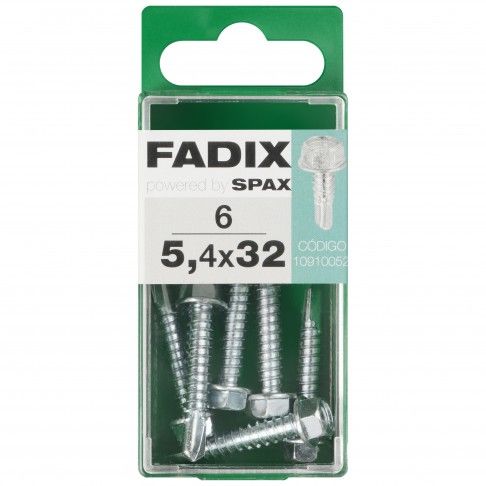 Parafuso Hexagonal Autorroscante Din7504k 5,4x32mm S 6un Parafuso Hexagonal Autorroscante Din7504k 5,4x32mm S 6un