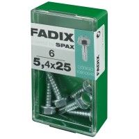 Parafuso Hexagonal Autorroscante Din7504k 5,4x25mm S 6un Parafuso Hexagonal Autorroscante Din7504k 5,4x25mm S 6un