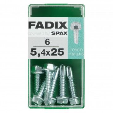 Parafuso Hexagonal Autorroscante Din7504k 5,4x25mm S 6un