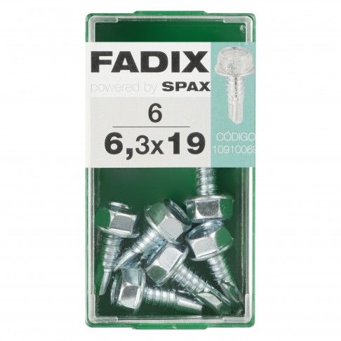 Parafuso Hexagonal Autorroscante Din7504k 6,3x19mm S 6un Parafuso Hexagonal Autorroscante Din7504k 6,3x19mm S 6un