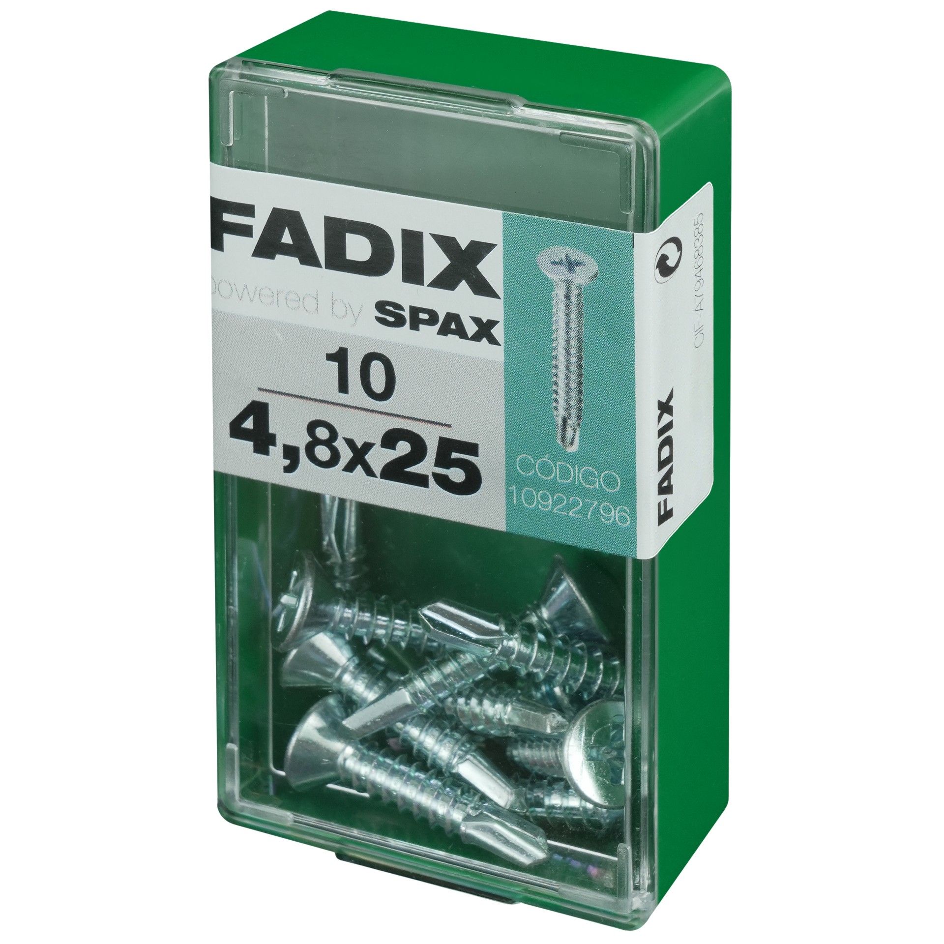 Parafuso Autorroscante Din7504-P 4,8x25mm M 10un