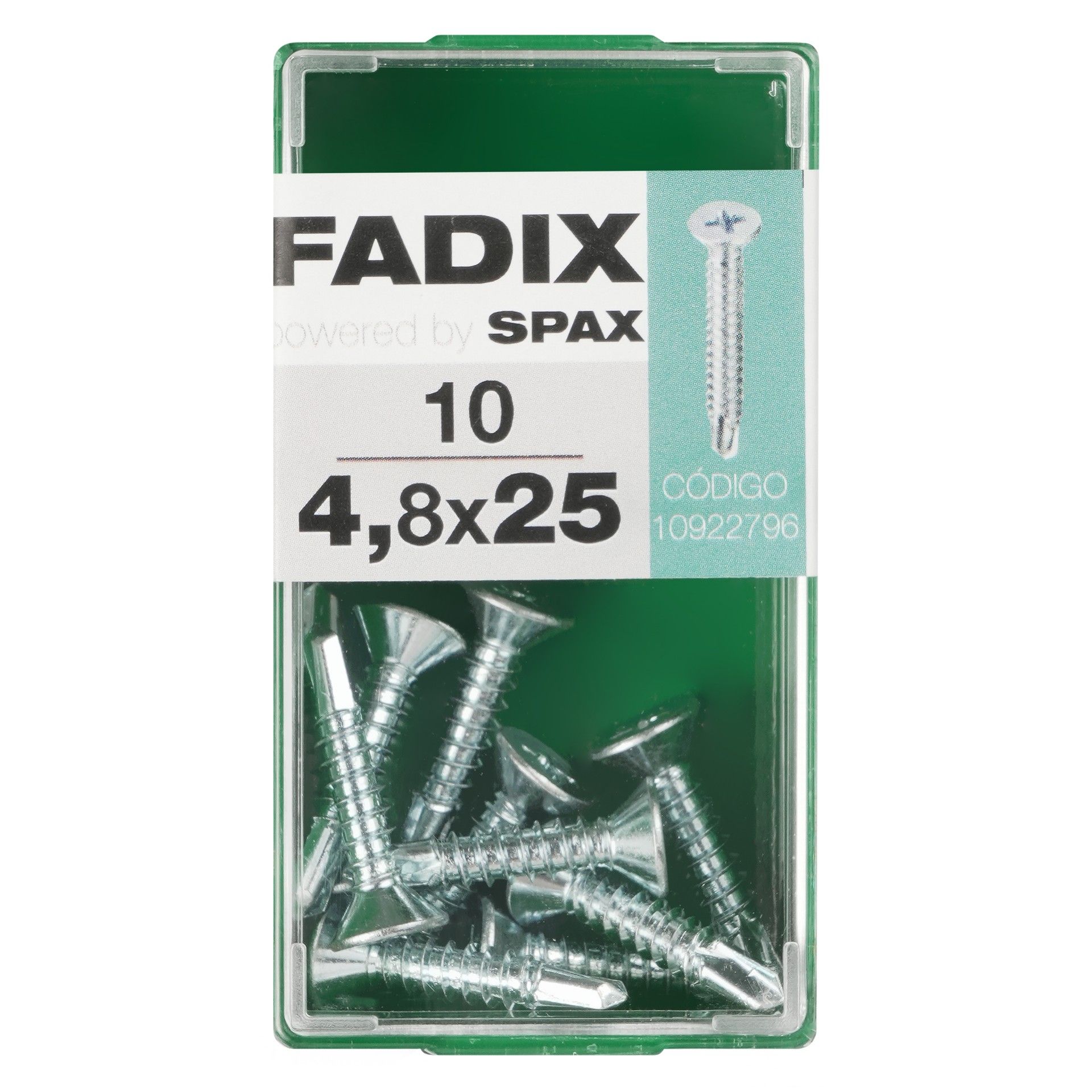 Parafuso Autorroscante Din7504-P 4,8x25mm M 10un