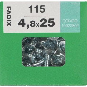 Parafuso Autorroscante Din7504-N 4,8x25mm L 115un