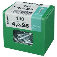 Parafuso Autorroscante Din7504-N 4,2x25mm L 140un