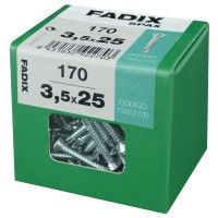 Parafuso Autorroscante Din7504-N 3,5x25mm L 170un Parafuso Autorroscante Din7504-N 3,5x25mm L 170un