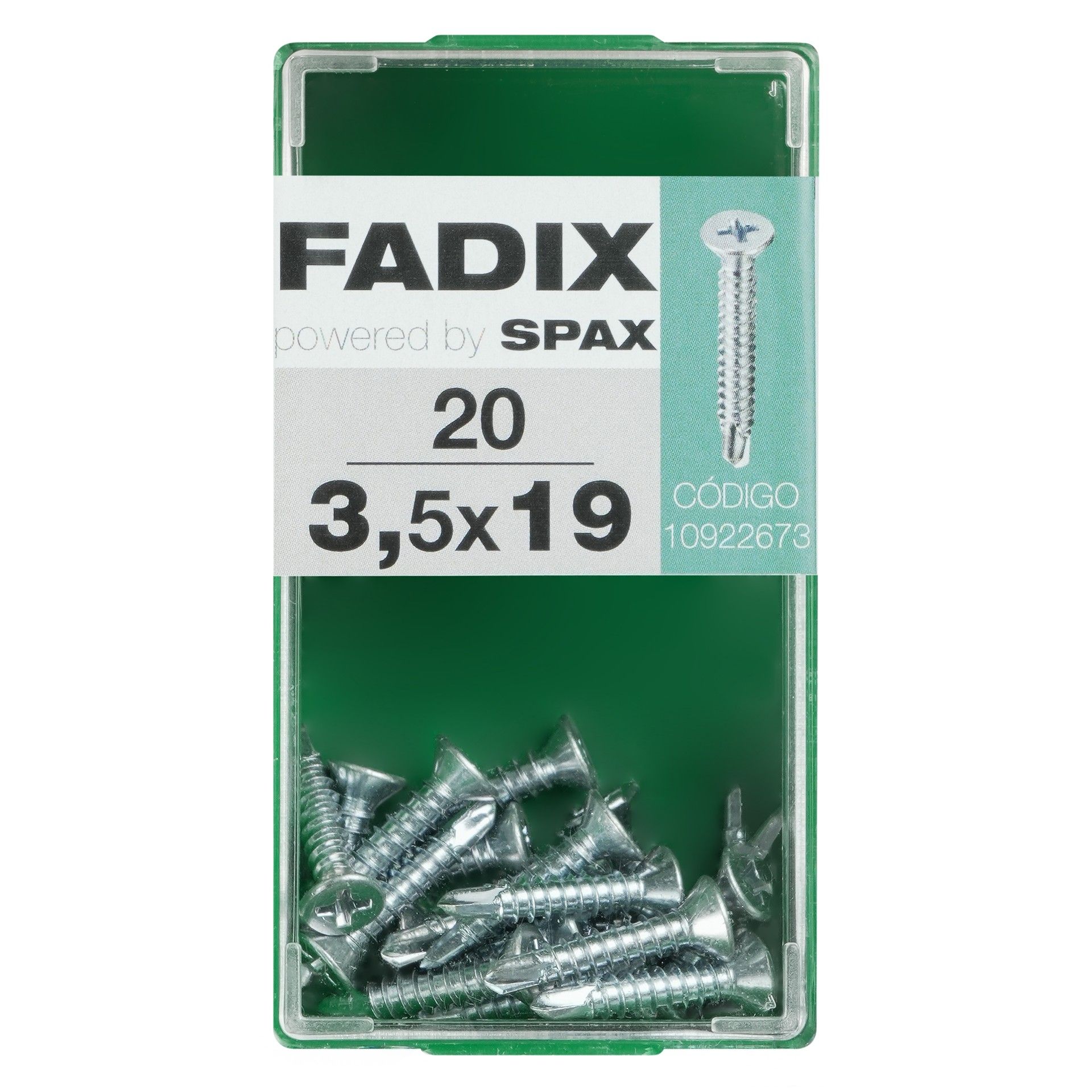 Parafuso Autorroscante Din7504-P 3,5x19mm M 20un