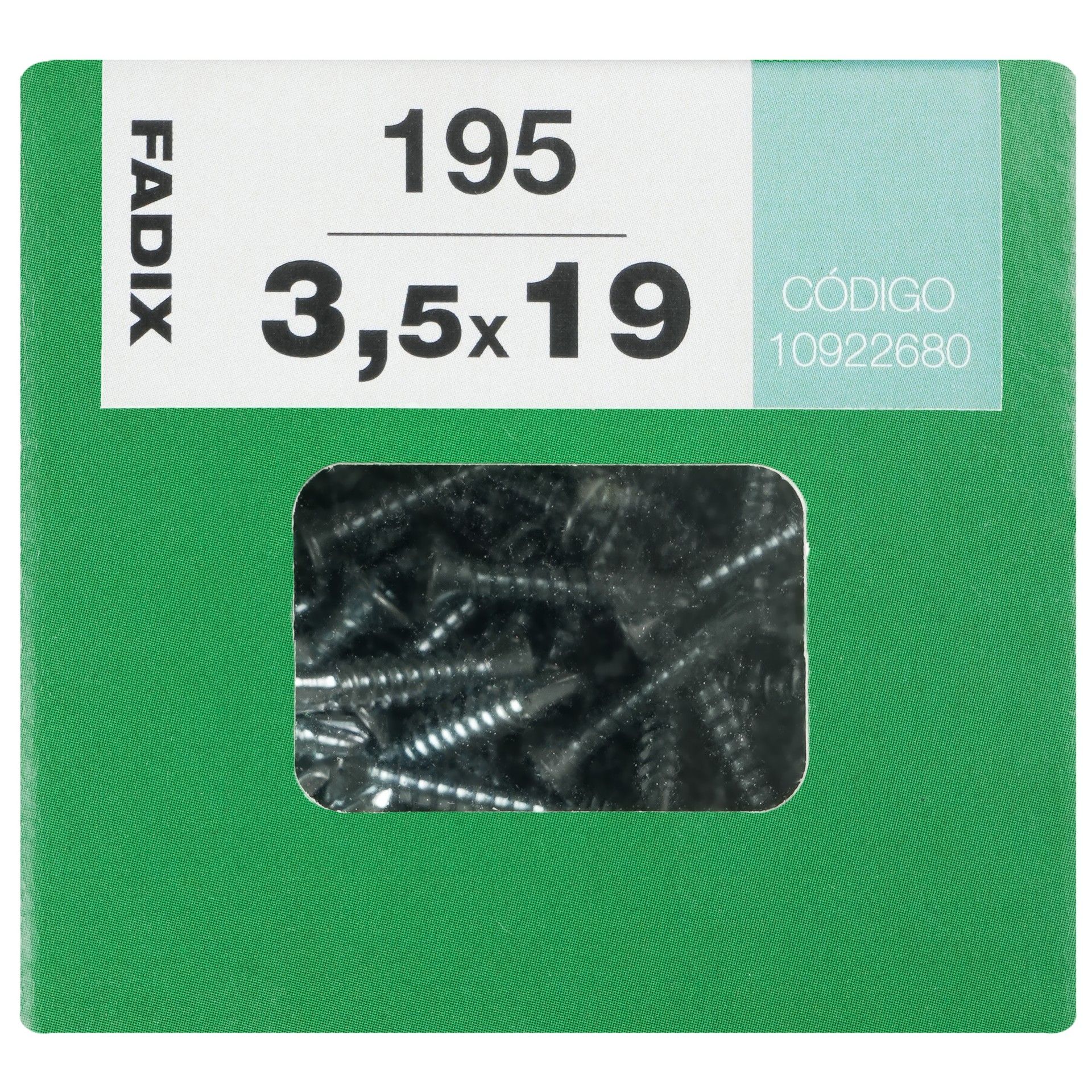 Parafuso Autorroscante Din7504-N 3,5x19mm L 195un