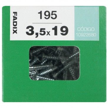 Parafuso Autorroscante Din7504-N 3,5x19mm L 195un