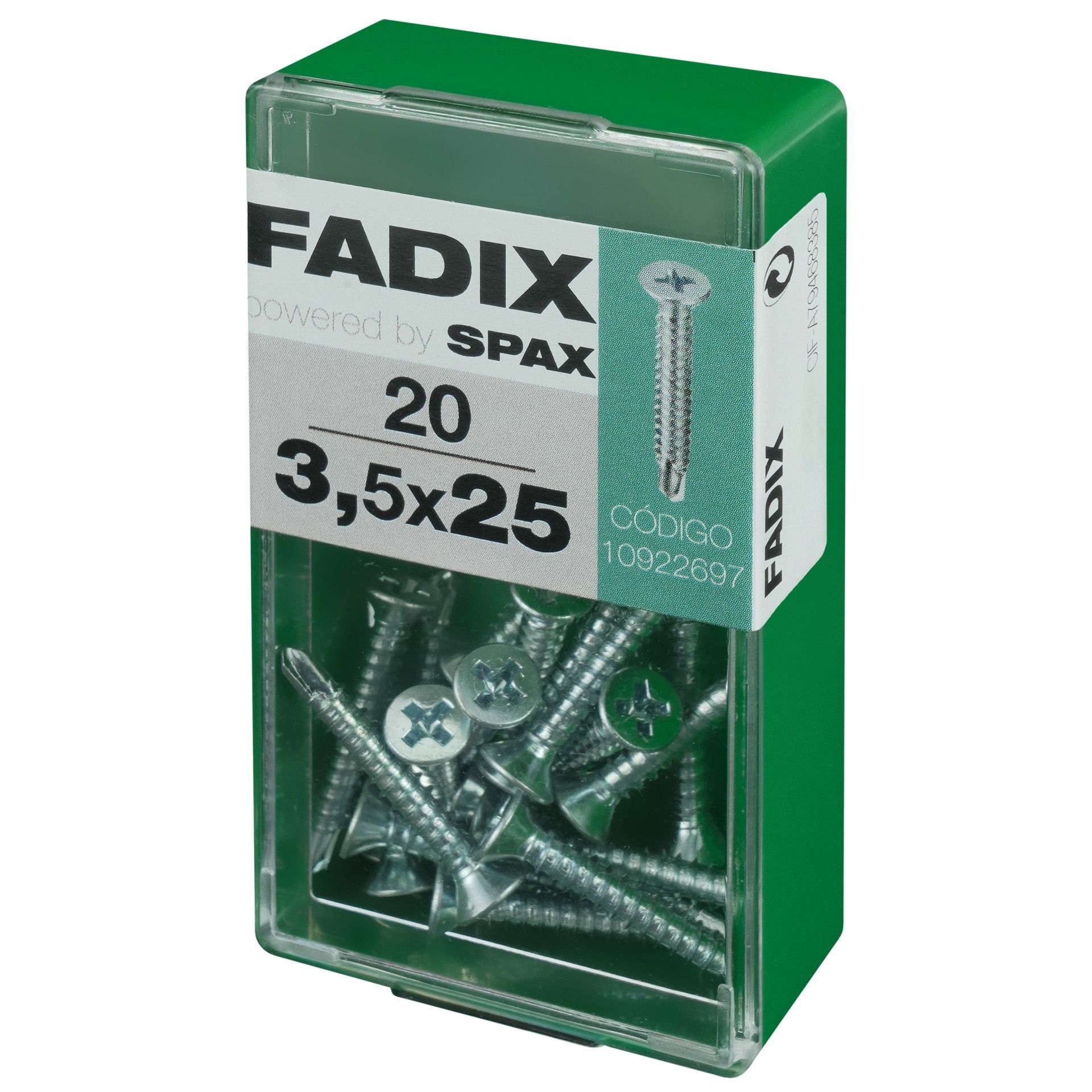 Parafuso Autorroscante Din7504-P 3,5x25mm M 20un