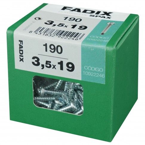 Parafuso Autorroscante Din7504-N 3,5x19mm L 190un