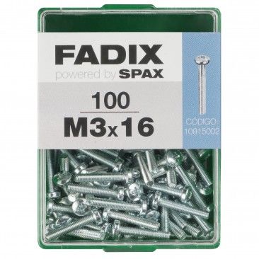 Parafuso Metrico Din7985 M3x16mm L 100un