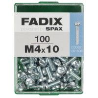 Parafuso Metrico Din7985 M4x10mm L 100un Parafuso Metrico Din7985 M4x10mm L 100un