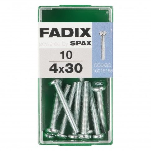 Parafuso Metrico Din7985 M4x30mm S 10un