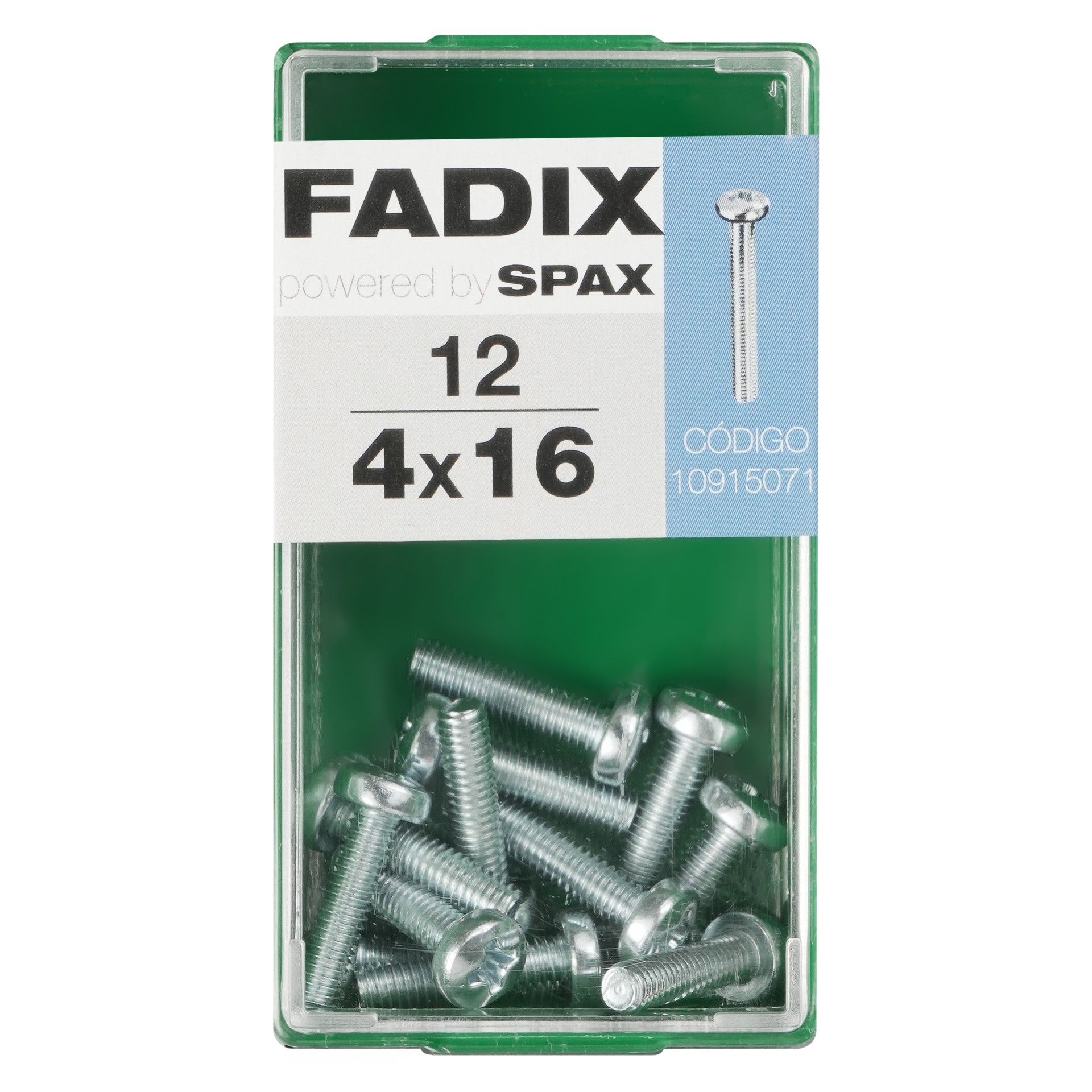Parafuso Metrico Din7985 M4x16mm S 12un