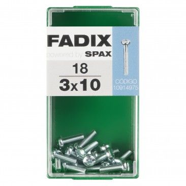 Parafuso Metrico Din7985 M3x10mm S 18un