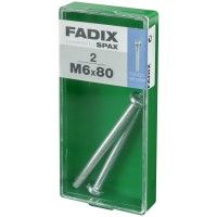 Parafuso Metrico Din7985 M6x80mm M 2un Parafuso Metrico Din7985 M6x80mm M 2un