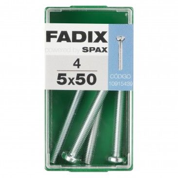 Parafuso Metrico Din7985 M5x50mm S 4un