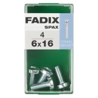 Parafuso Metrico Din7985 M6x16mm 4un S