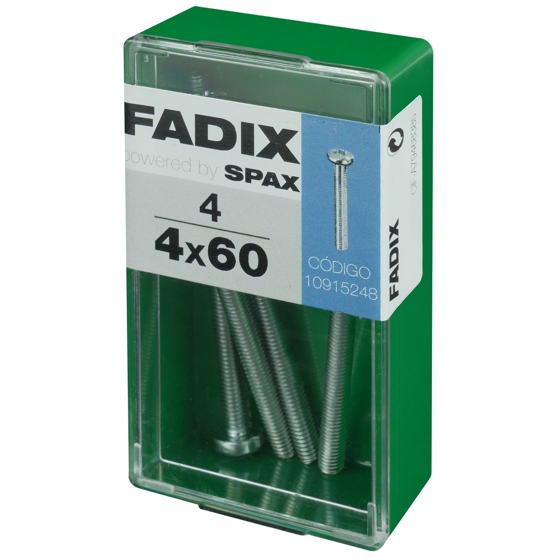 Parafuso Metrico Din7985 M4x60mm S 4un