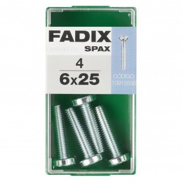 Parafuso Metrico Din7985 M6x25mm 4un S