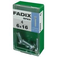Parafuso Metrico Din7985 M6x16mm 4un S