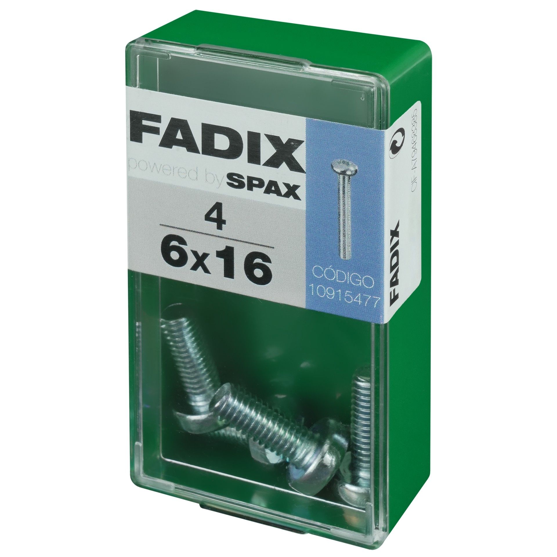 Parafuso Metrico Din7985 M6x16mm 4un S