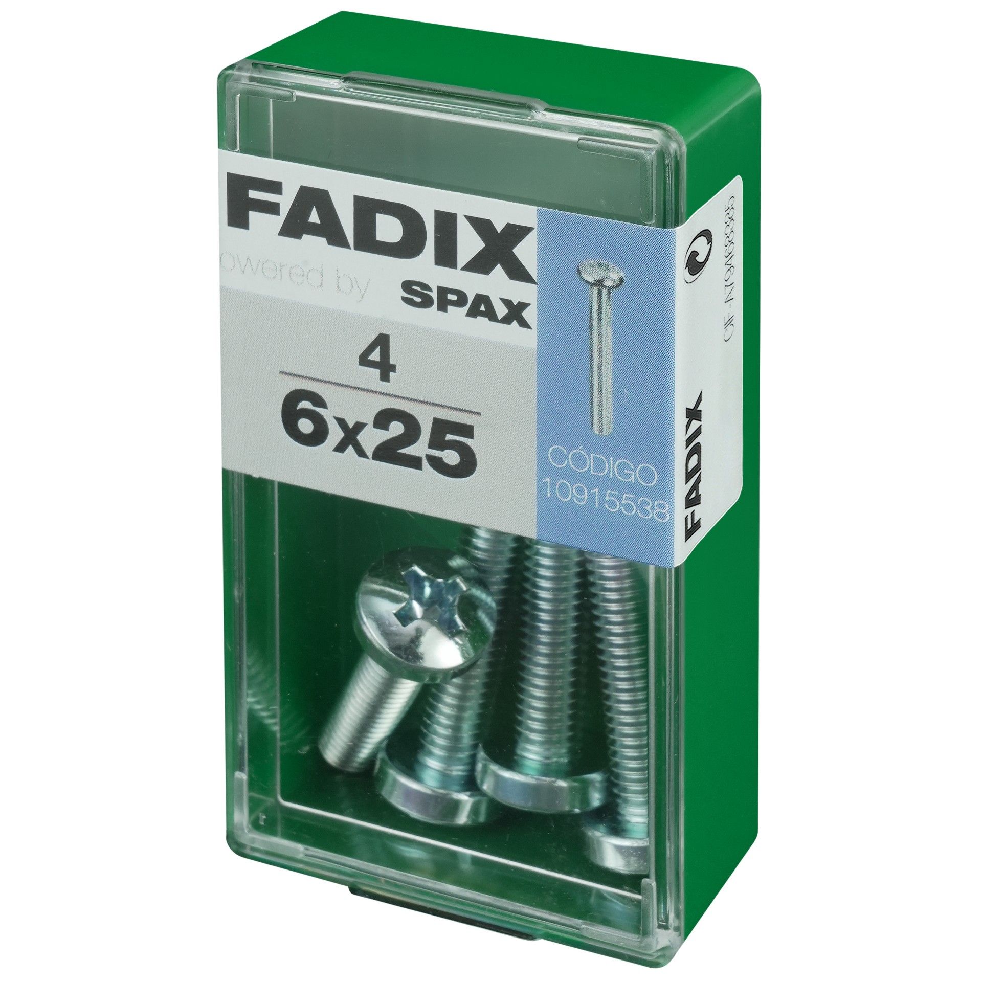 Parafuso Metrico Din7985 M6x25mm 4un S