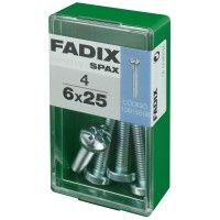 Parafuso Metrico Din7985 M6x25mm 4un S