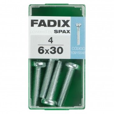Parafuso Metrico Din7985 M6x30mm S 4un