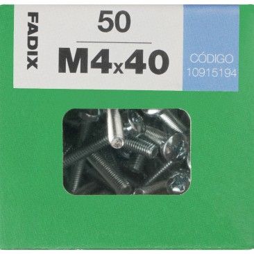 Parafuso Metrico Din7985 M4x40mm L 50un