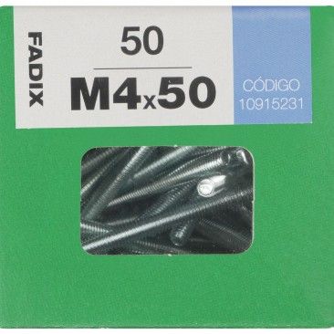 Parafuso Metrico Din7985 M4x50mm L 50un