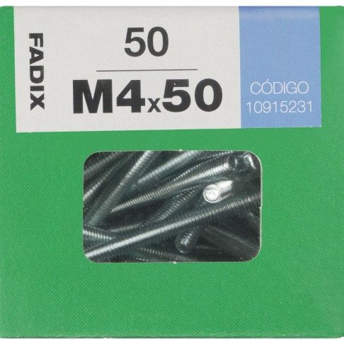 Parafuso Metrico Din7985 M4x50mm L 50un Parafuso Metrico Din7985 M4x50mm L 50un