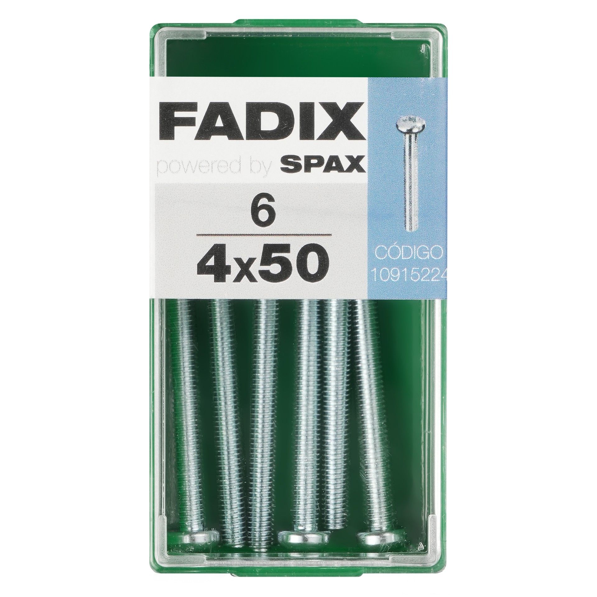 Parafuso Metrico Din7985 M4x50mm S 6un