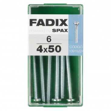 Parafuso Metrico Din7985 M4x50mm S 6un