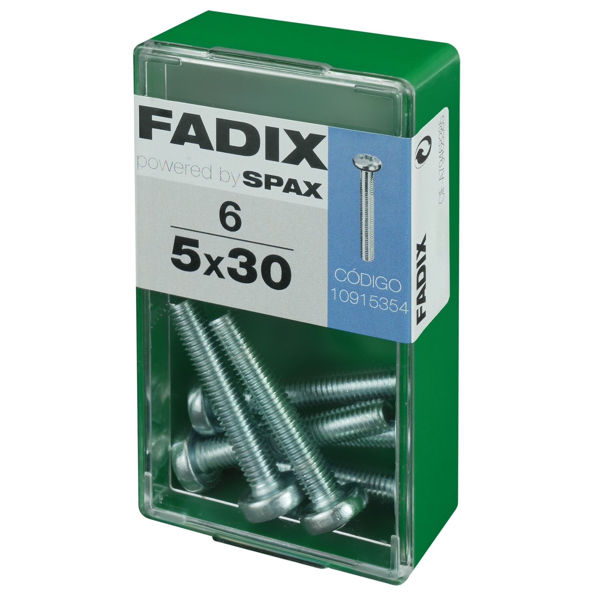 Parafuso Metrico Din7985 M5x30mm S 6un