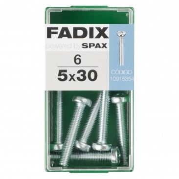 Parafuso Metrico Din7985 M5x30mm S 6un