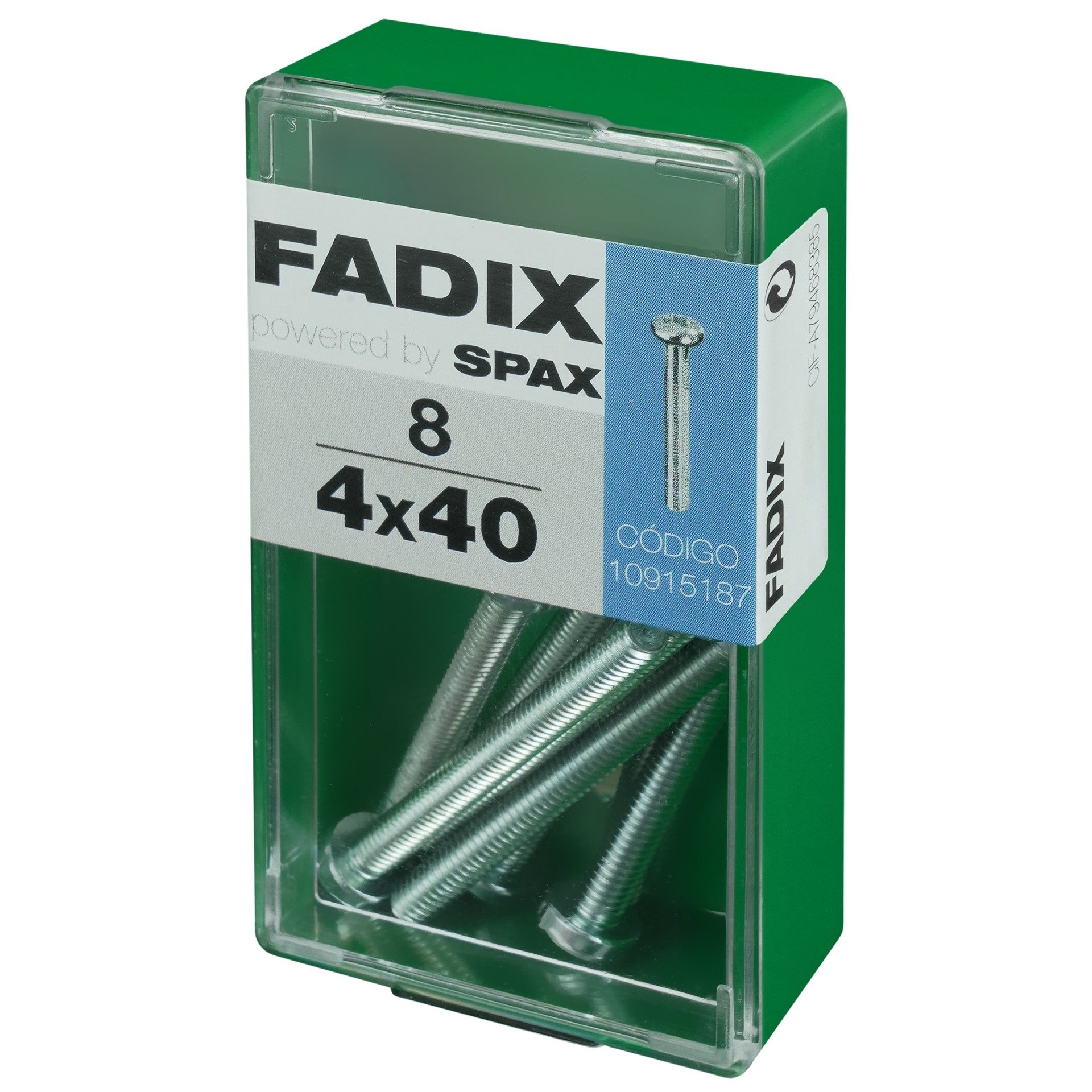 Parafuso Metrico Din7985 M4x40mm S 8un