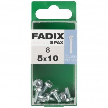 Parafuso Metrico Din7985 M5x10mm S 8un