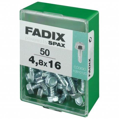 Parafuso Hexagonal Autorroscante Din7504k 4,8x16mm L 50un Parafuso Hexagonal Autorroscante Din7504k 4,8x16mm L 50un