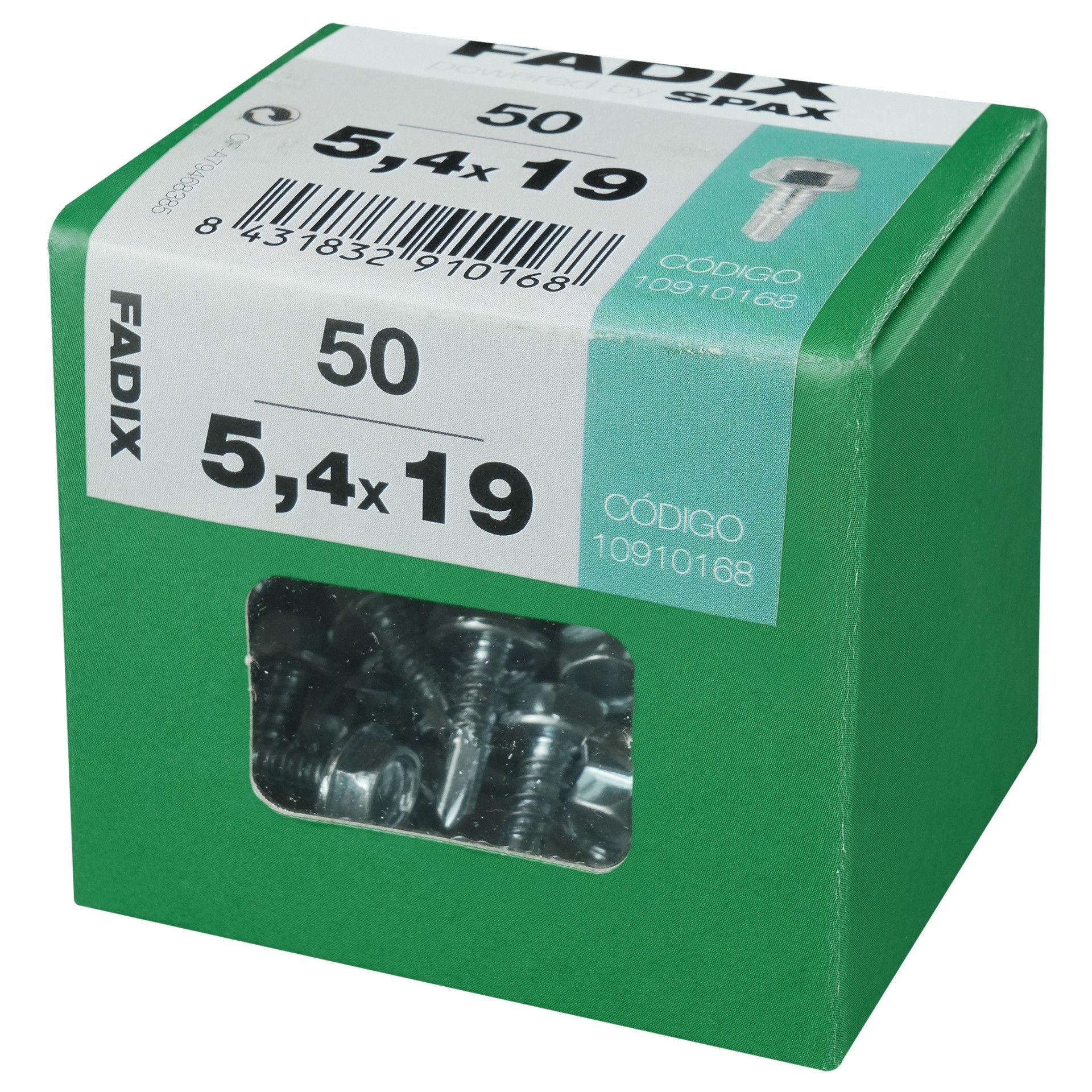 Parafuso Hexagonal Autorroscante Din7504k 5,4x19mm L 50un