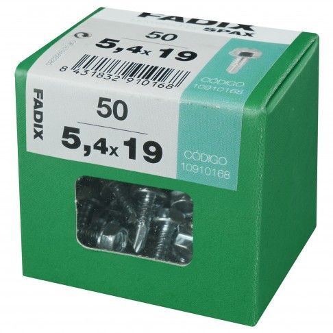 Parafuso Hexagonal Autorroscante Din7504k 5,4x19mm L 50un