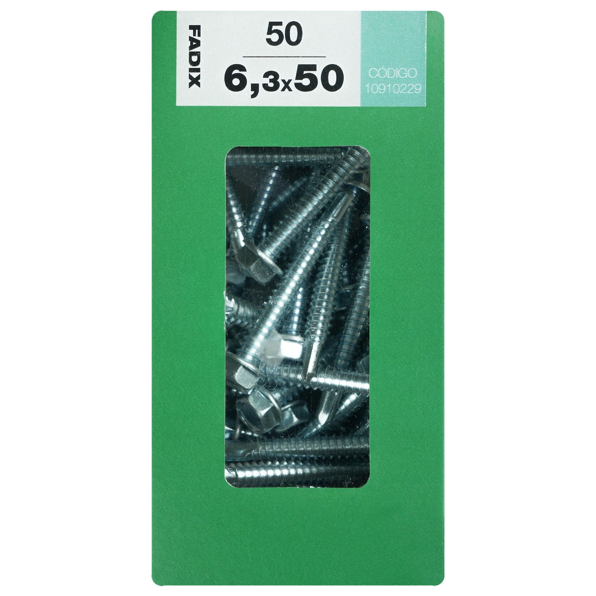 Parafuso Hexagonal Autorroscante Din7504k 6,3x50mm L 50un