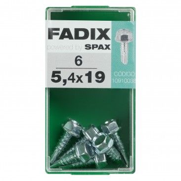 Parafuso Hexagonal Autorroscante Din7504k 5,4x19mm S 6un