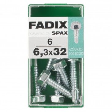 Parafuso Hexagonal Autorroscante Din7504k 6,3x32mm S 6un