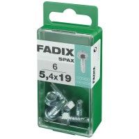 Parafuso Hexagonal Autorroscante Din7504k 5,4x19mm S 6un Parafuso Hexagonal Autorroscante Din7504k 5,4x19mm S 6un
